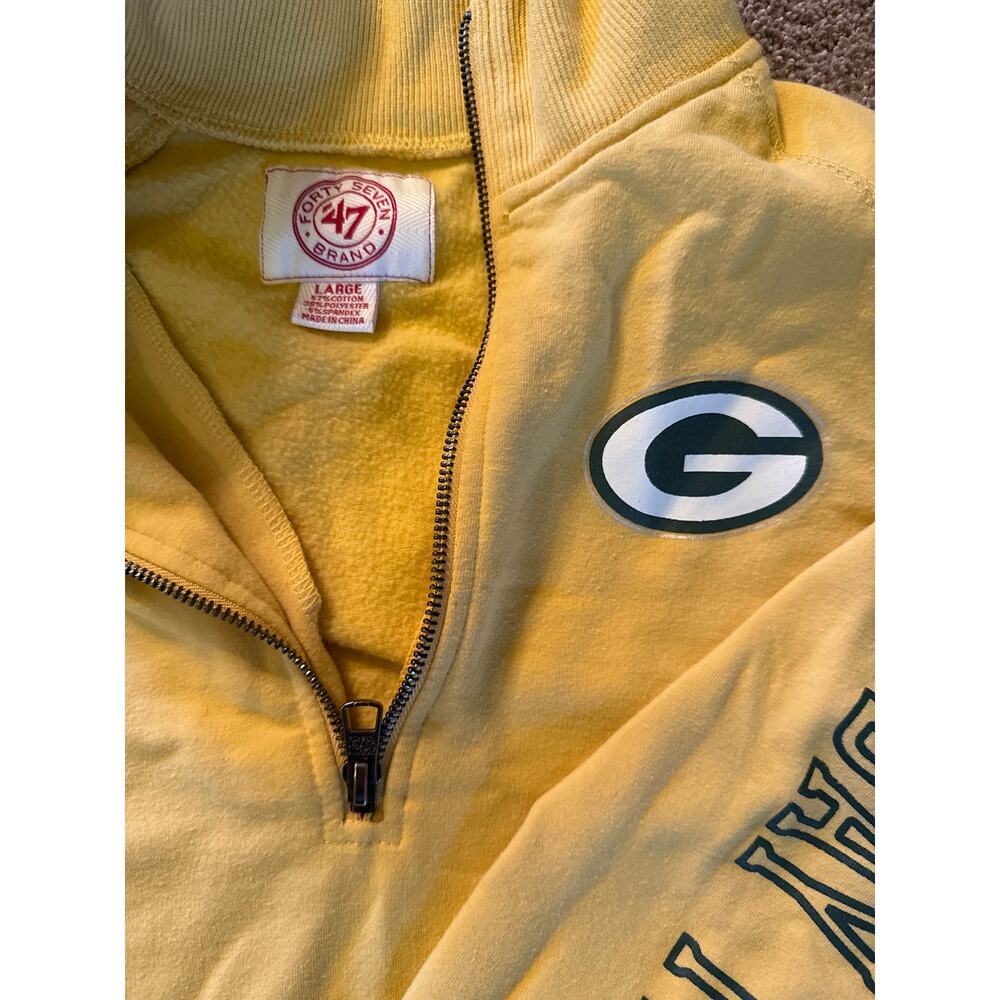 GREEN BAY PACKERS FOOTBALL - sweatshirt - size LARGE - Picture 2 of 3